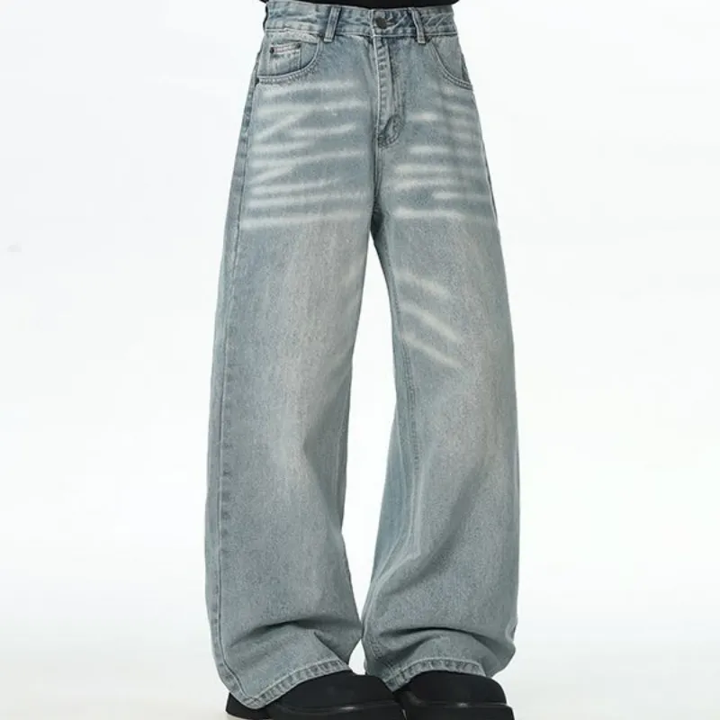 NVRFRGT Jeans Unisex Vintage Blue-3