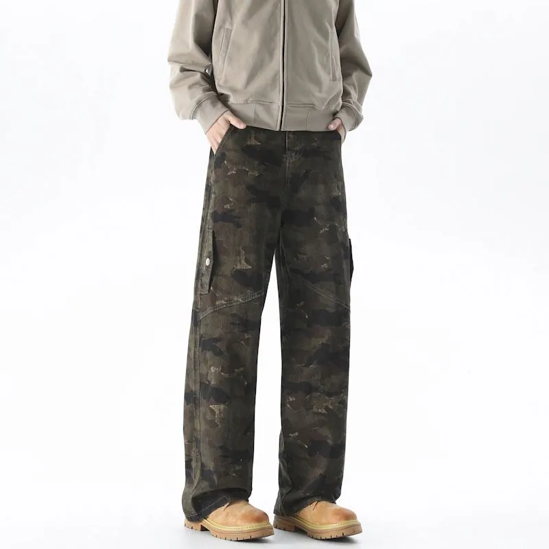 NVRFRGT Jeans Unisex Camouflage-1