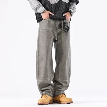 NVRFRGT Jeans Unisex Stir Fried Gray