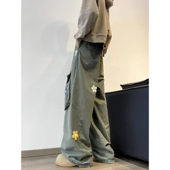 NVRFRGT Cargo Pants Unisex Green