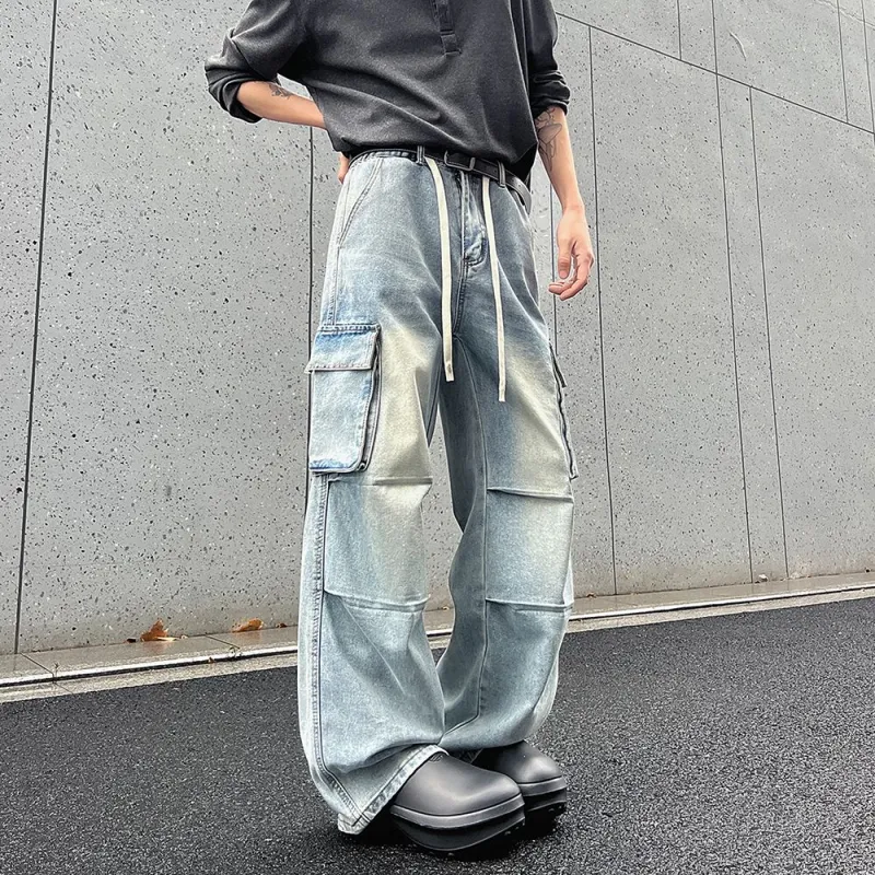 NVRFRGT Jeans Unisex Light Blue-2