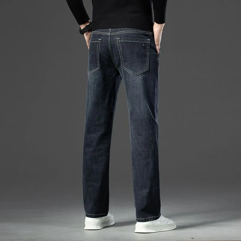 NVRFRGT Jeans Unisex Black Gray Color-1