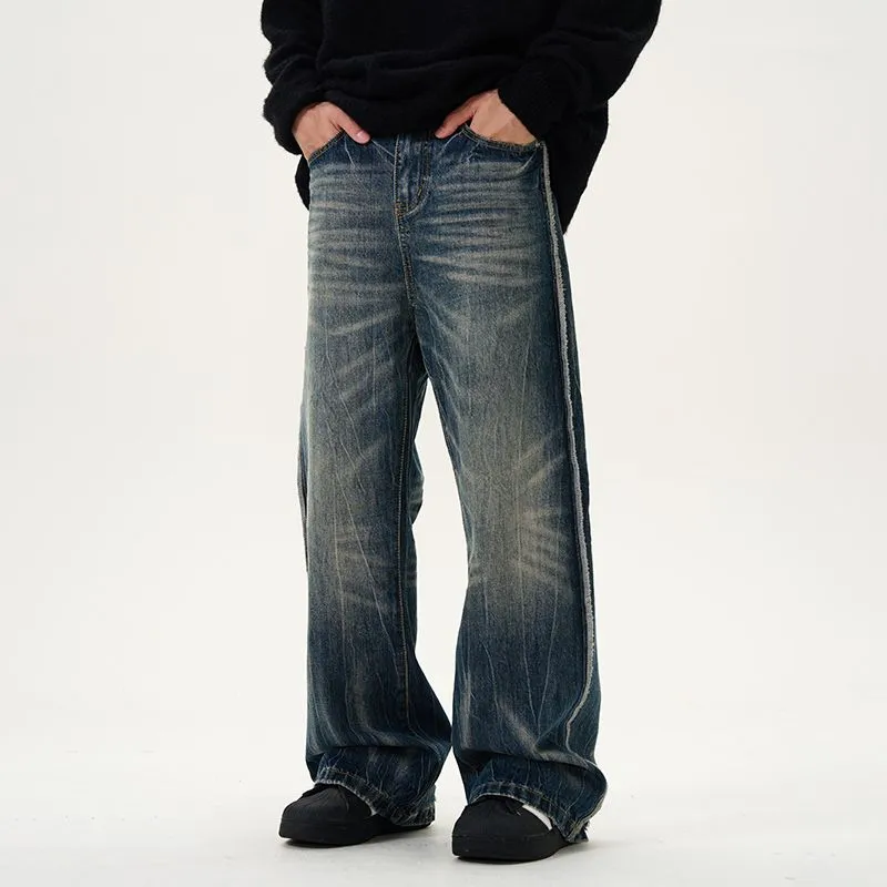 NVRFRGT Jeans Unisex Blue-2