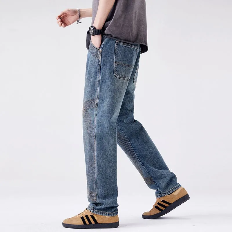 NVRFRGT Jeans Unisex Blue-3