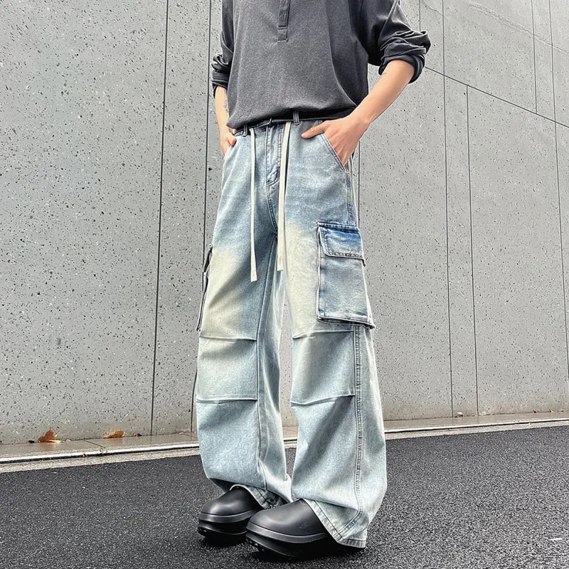 NVRFRGT Jeans Unisex Light Blue-4