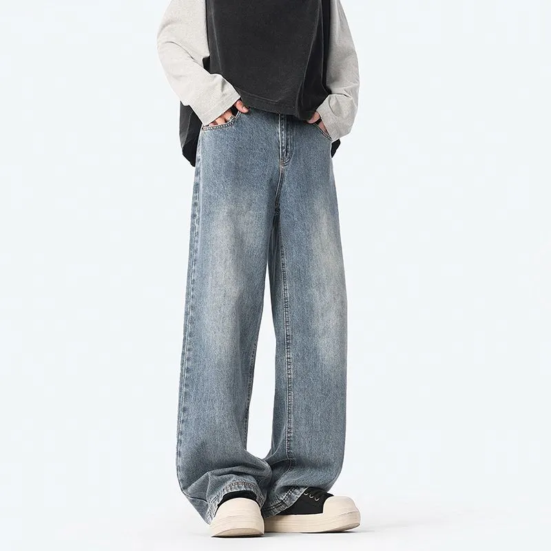NVRFRGT Jeans Unisex Blue-1