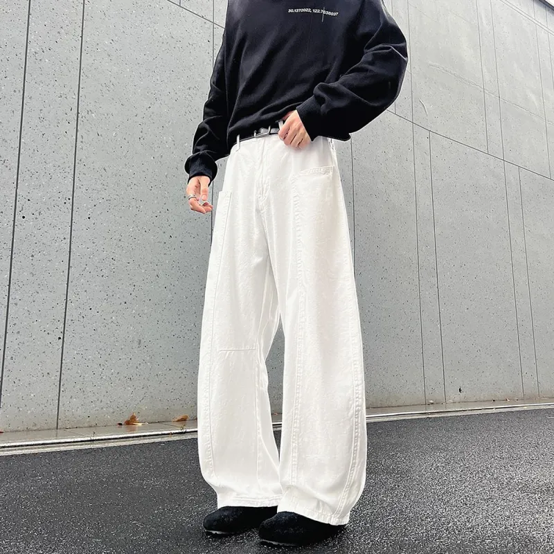 NVRFRGT Jeans Unisex White-2