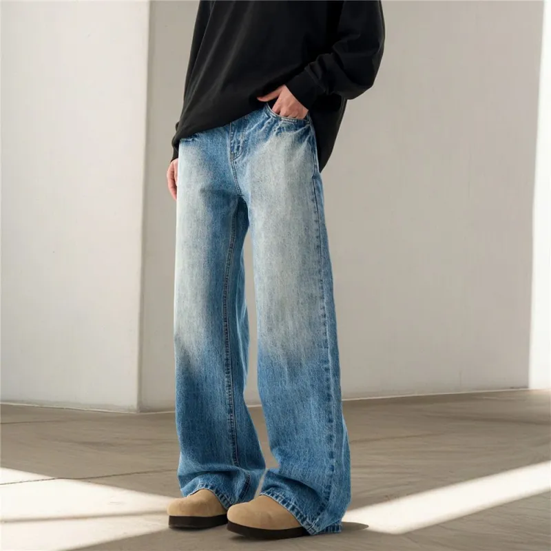 NVRFRGT Jeans Unisex Blue-3