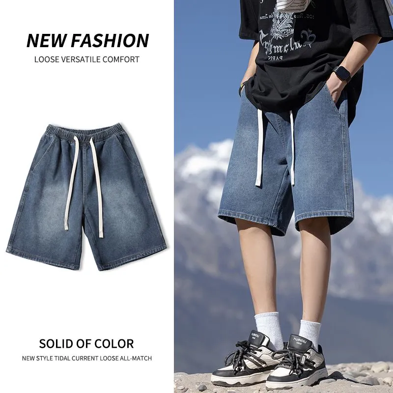 NVRFRGT Denim Shorts Unisex-3