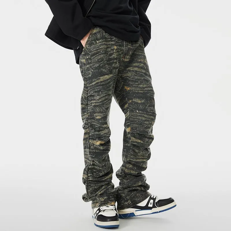 NVRFRGT Jeans Unisex Camouflage-2