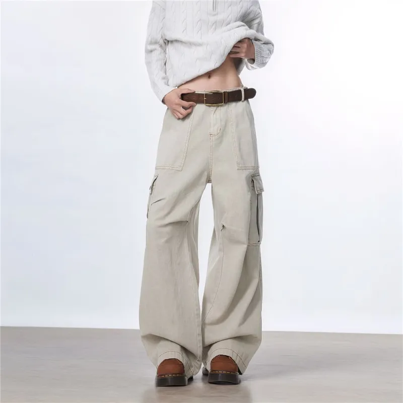 NVRFRGT Jeans Unisex Ecru-2