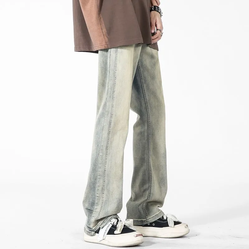NVRFRGT Jeans Unisex Yellow Mud-4