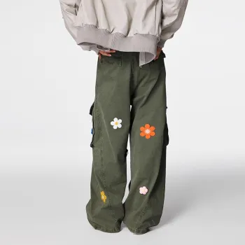 NVRFRGT Cargo Pants Unisex Green