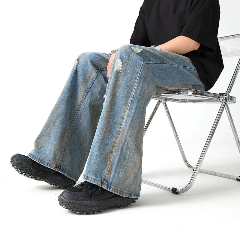 NVRFRGT Jeans Unisex Wasteland Blue-4