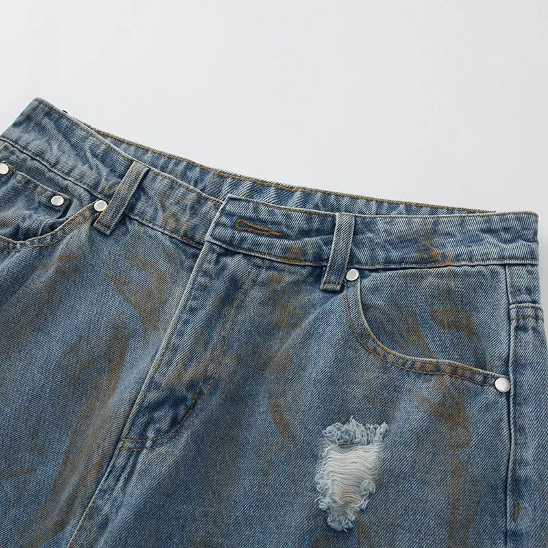 NVRFRGT Jeans Unisex Wasteland Blue-2