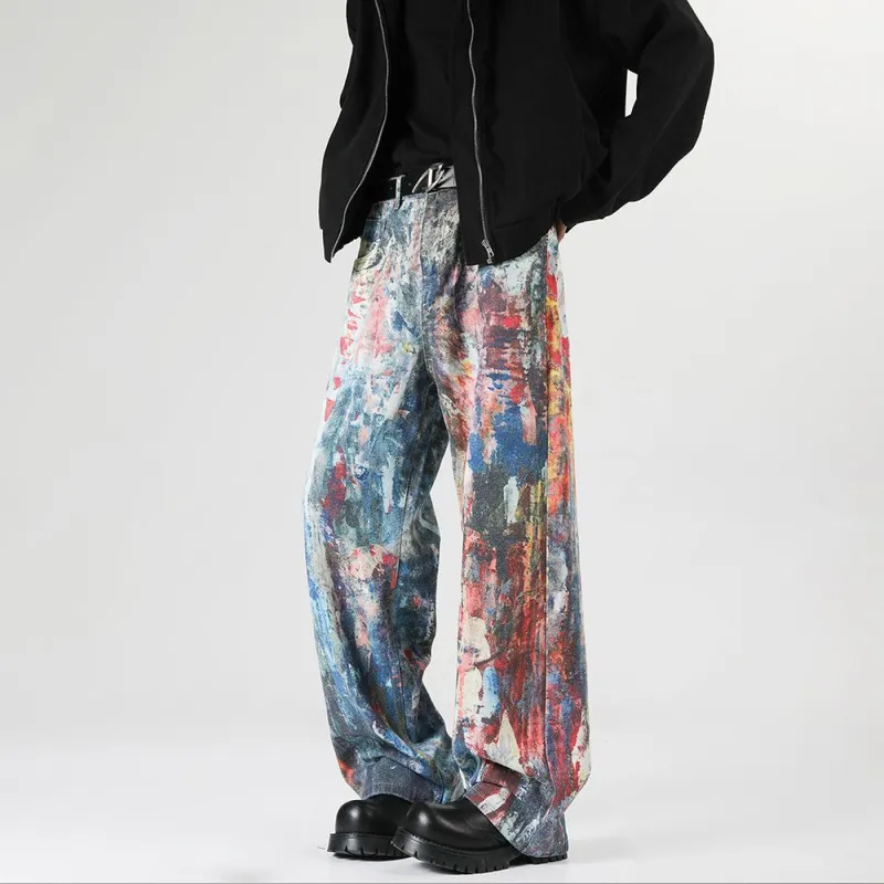 NVRFRGT Jeans Unisex Dark Blue-4