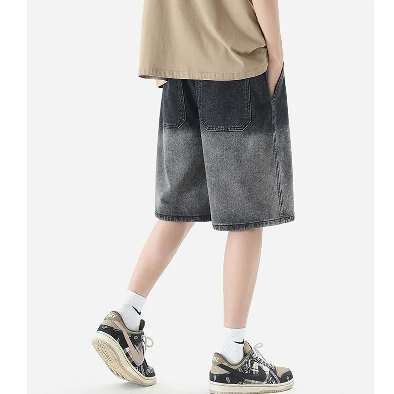 NVRFRGT Denim Shorts Unisex-4