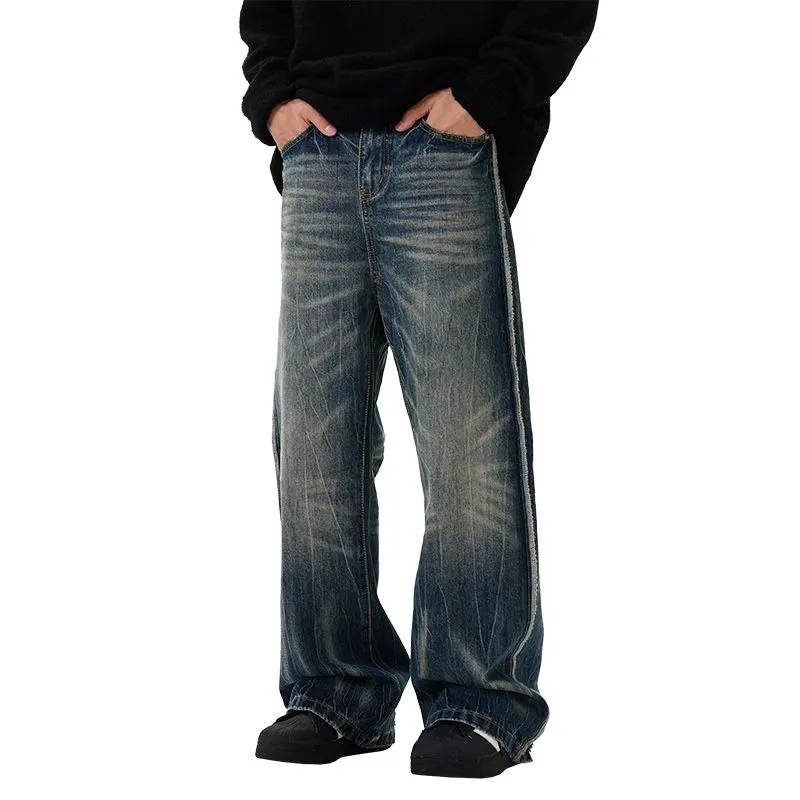 NVRFRGT Jeans Unisex Blue-4