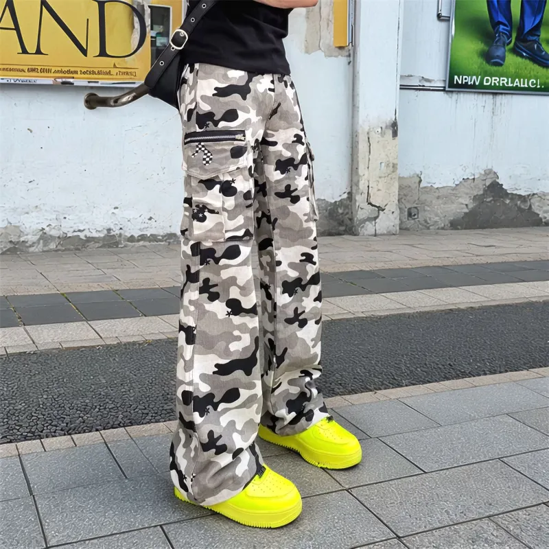 NVRFRGT Jeans Unisex Camouflage-2