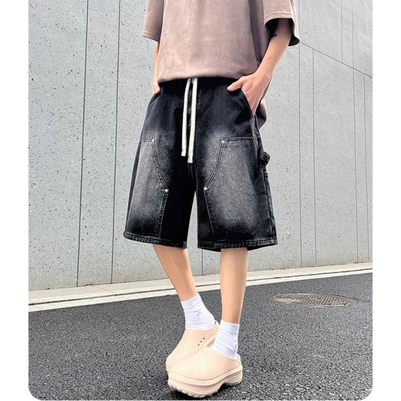 NVRFRGT Denim Shorts Unisex-3