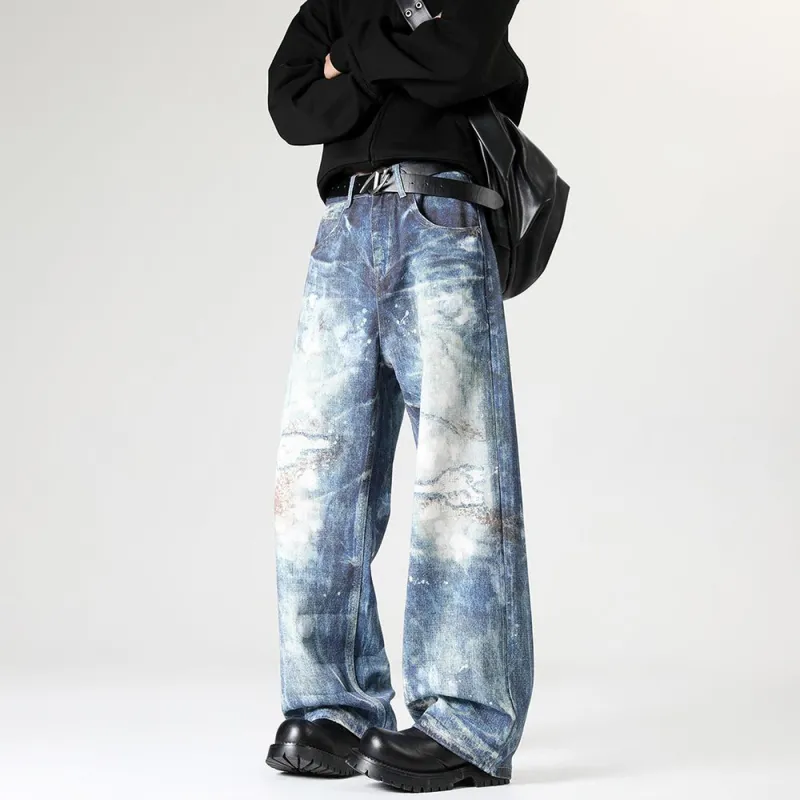 NVRFRGT Jeans Unisex Dark Blue-2