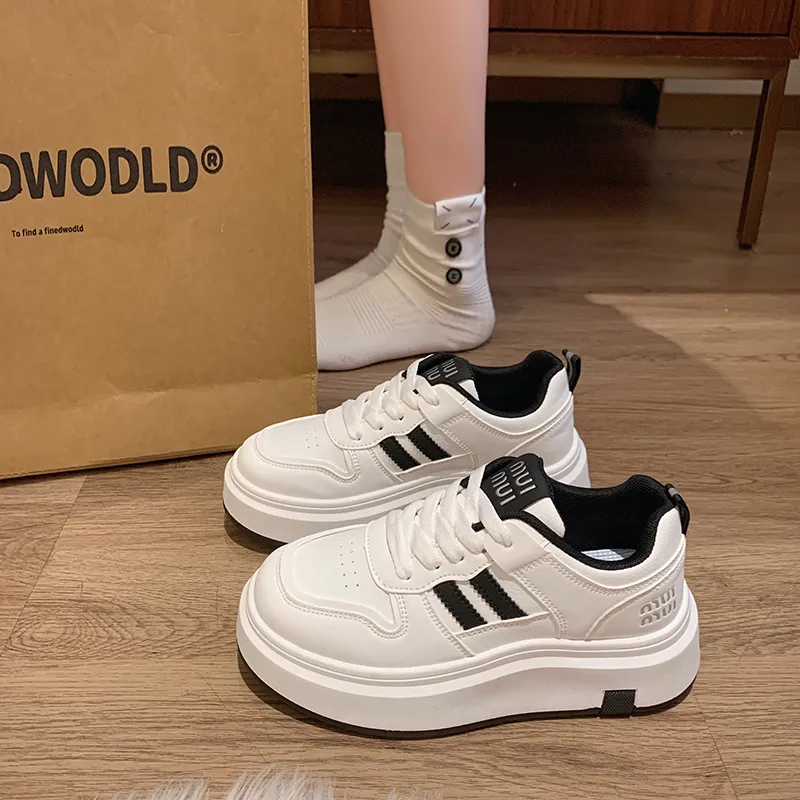 Wooden Rabbit Height Increasing Kids Lifestyle Shoes Teenagers-7