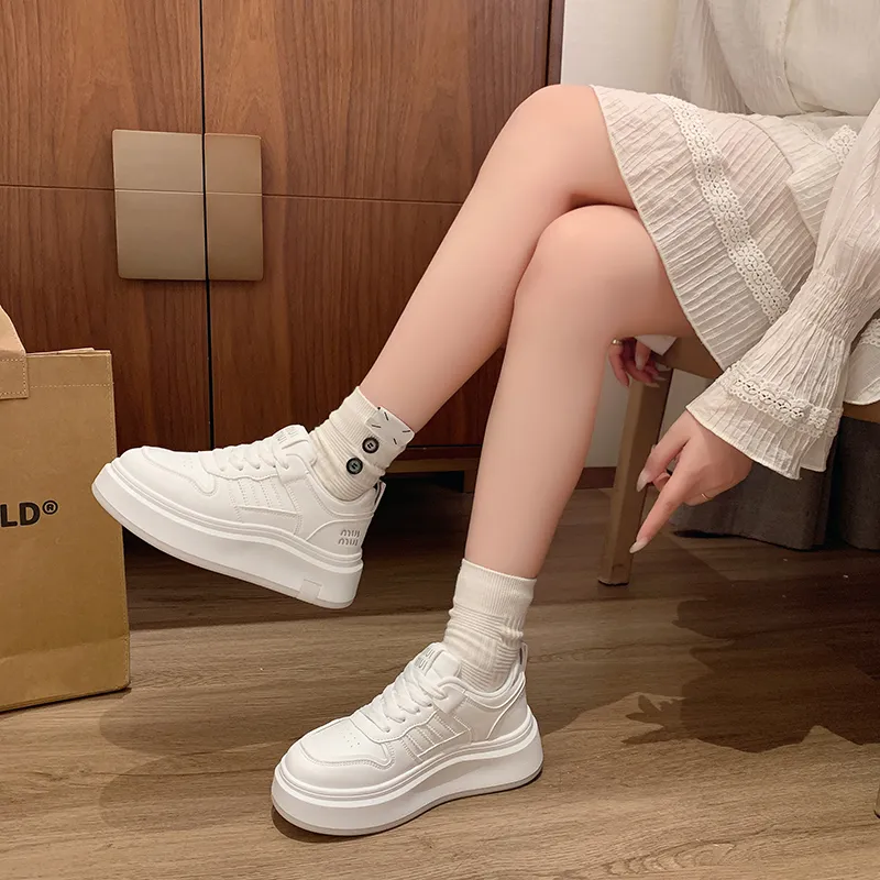 Wooden Rabbit Height Increasing Kids Lifestyle Shoes Teenagers-14