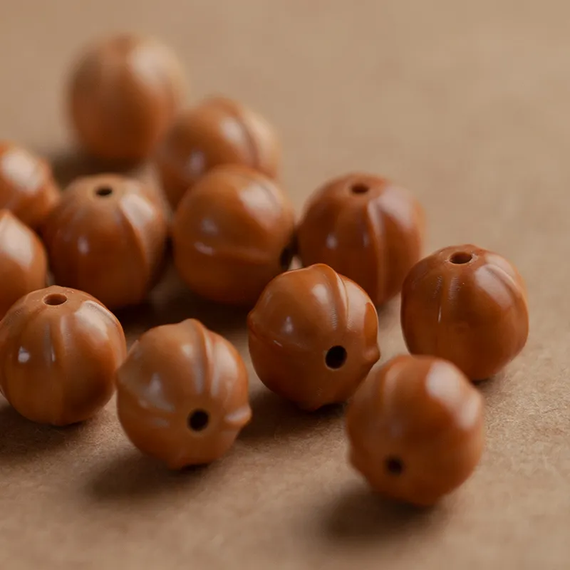 AQI Monkey Head Walnut Bracelets Unisex-6