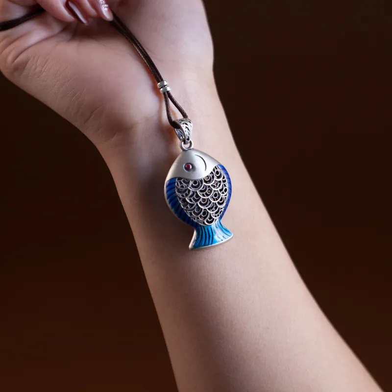 AQI 999 Fine Silver Pendants Unisex-6