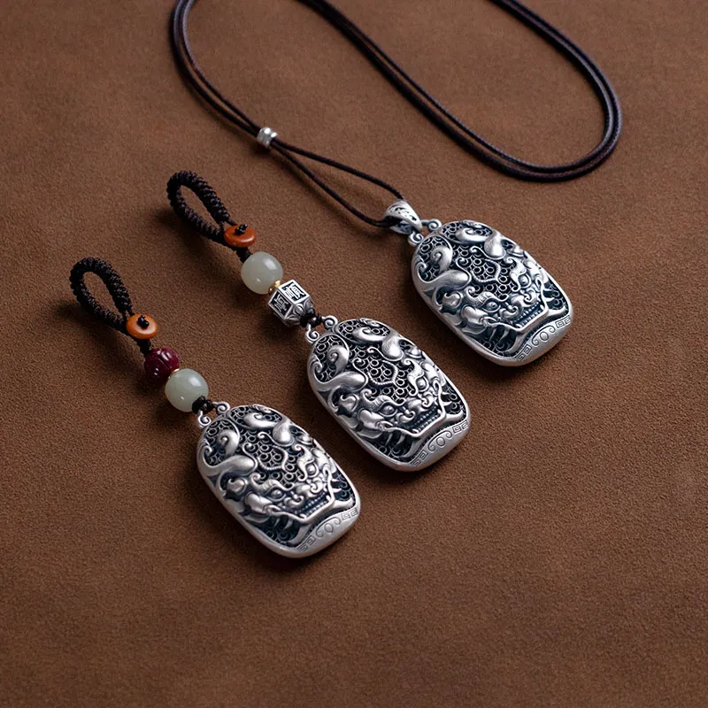 AQI 999 Fine Silver Pendants Unisex-7
