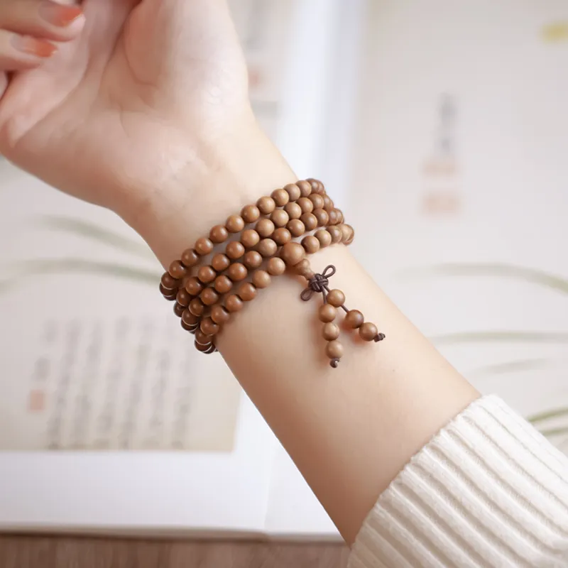 AQI Laoshan Sandalwood Bracelets Unisex-1