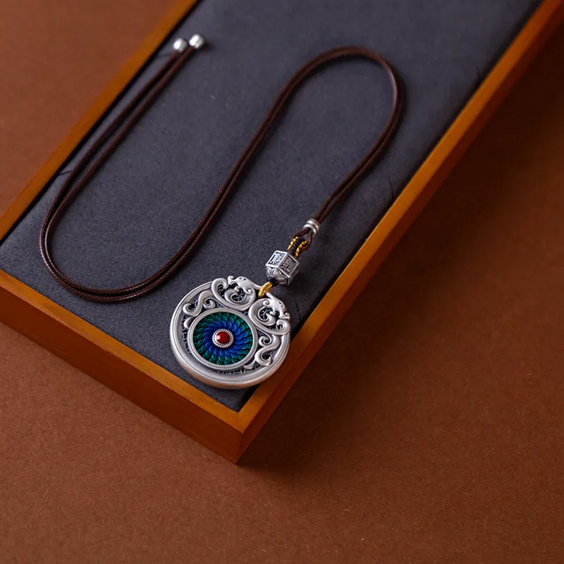 AQI 999 Fine Silver Pendants Unisex-1