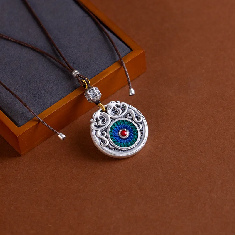 AQI 999 Fine Silver Pendants Unisex-6