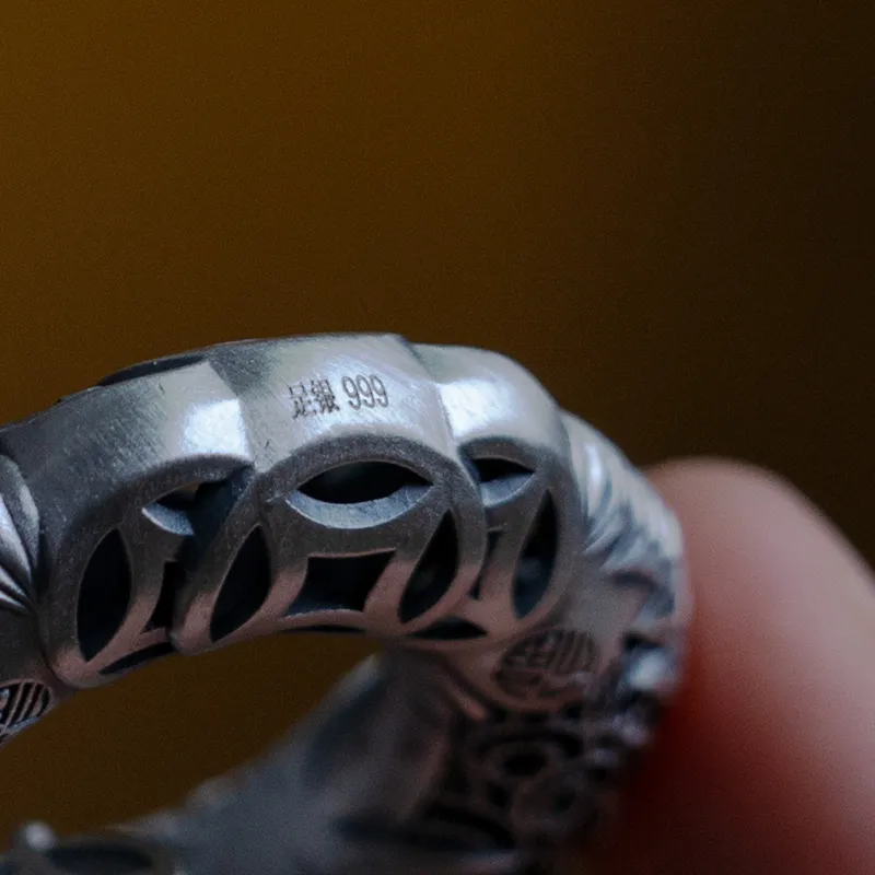 AQI 999 Fine Silver Accessories Unisex-3