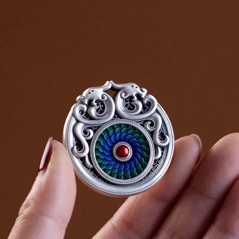 AQI 999 Fine Silver Full Silver Fittings Unisex-3