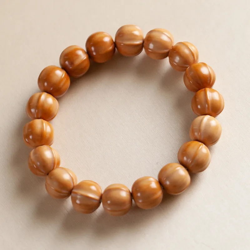 AQI Monkey Head Walnut Bracelets Unisex-1