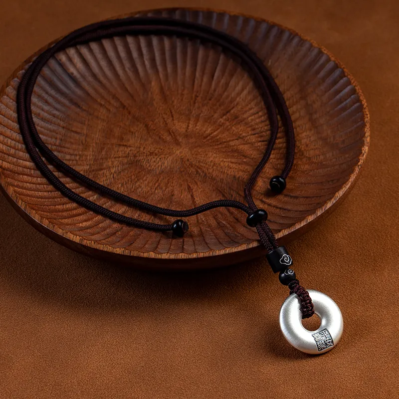 AQI 999 Fine Silver Pendants Unisex-1