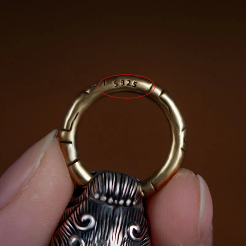 AQI 925 Sterling Silver Pendants Unisex-10