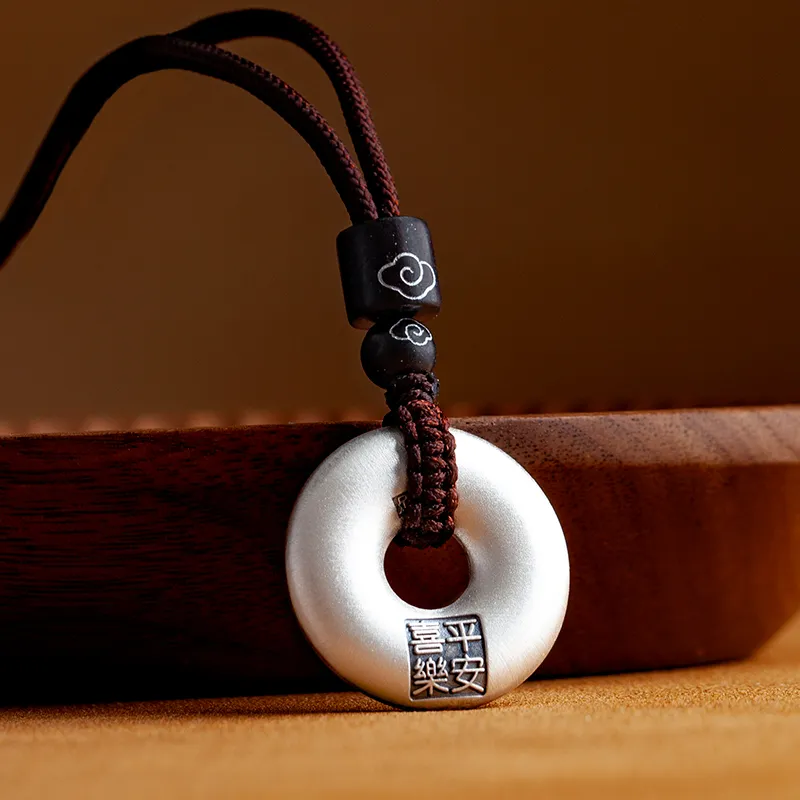 AQI 999 Fine Silver Pendants Unisex-5