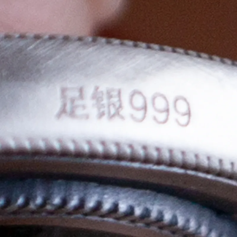 AQI 999 Fine Silver Full Silver Fittings Unisex-4