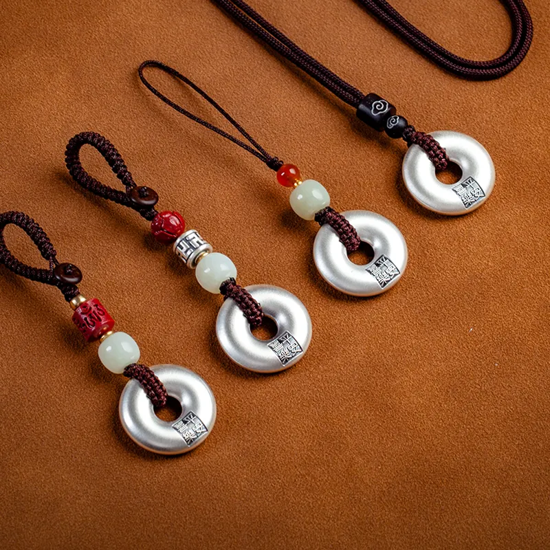 AQI 999 Fine Silver Pendants Unisex-6