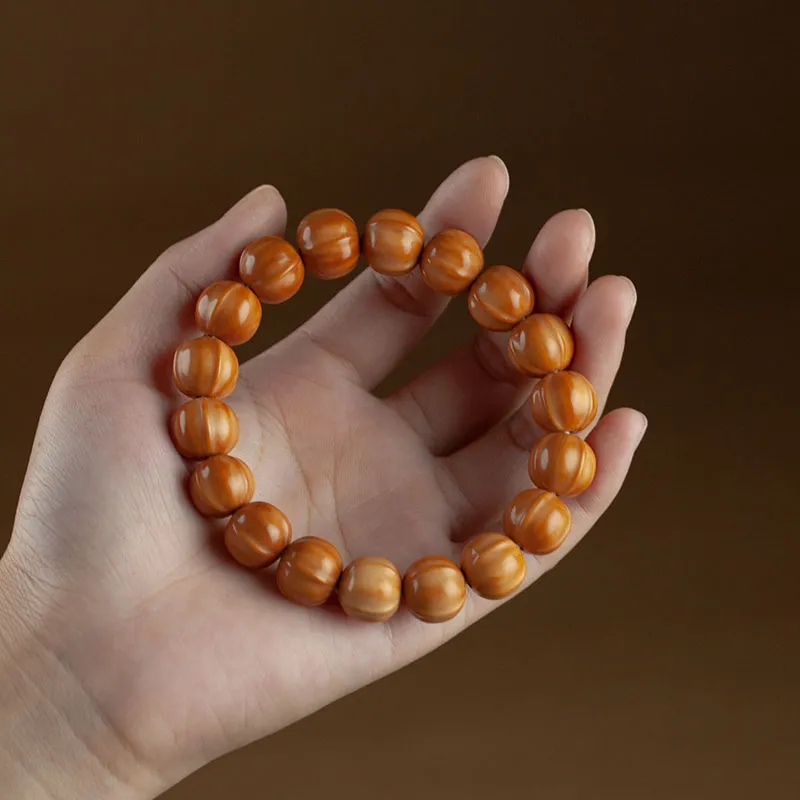AQI Monkey Head Walnut Bracelets Unisex-4