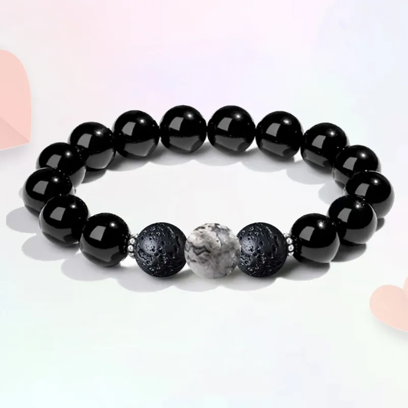 YUSHENGQING Ebony Bracelets Unisex-1