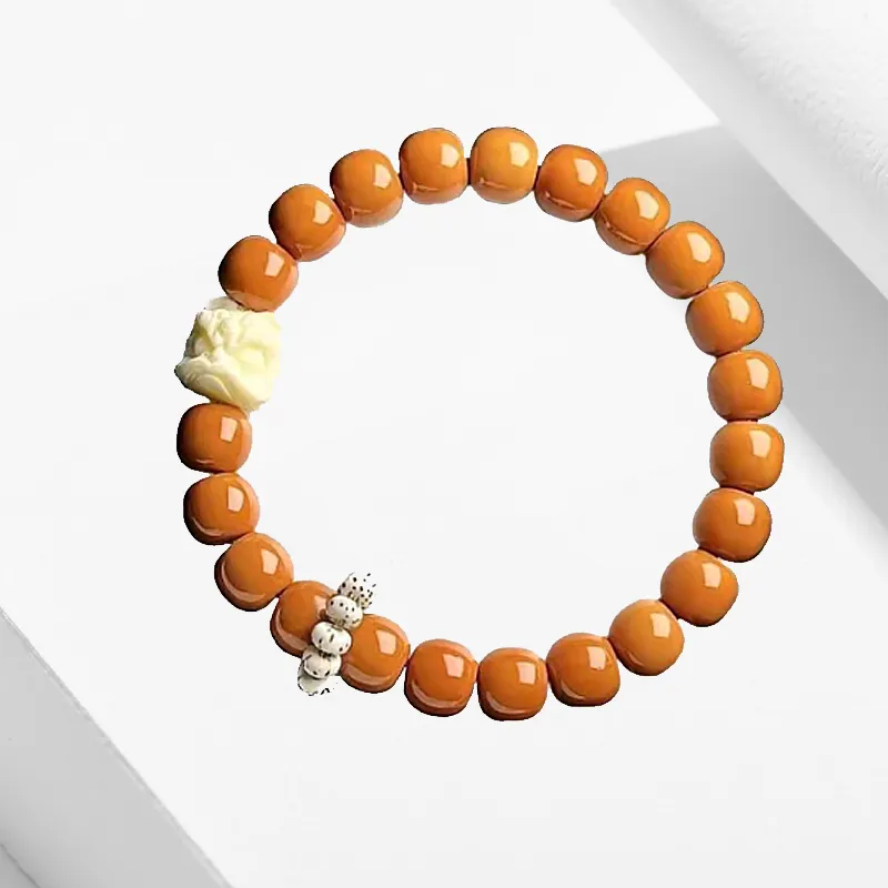YUSHENGQING Monkey Head Walnut Bracelets Unisex-2