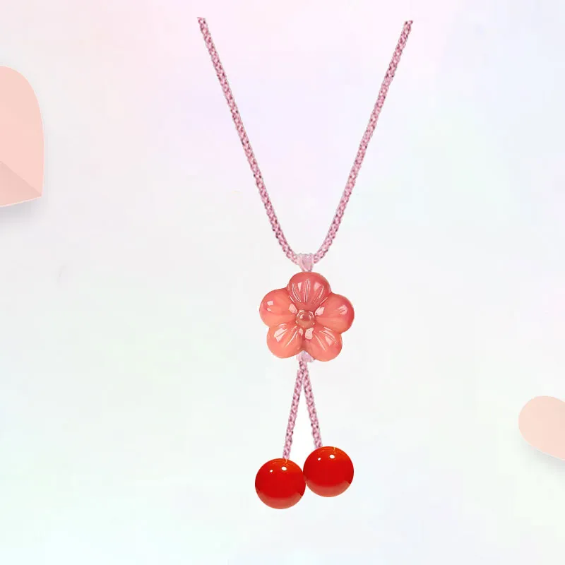 YUSHENGQING Bodhi Root Necklaces Unisex-2