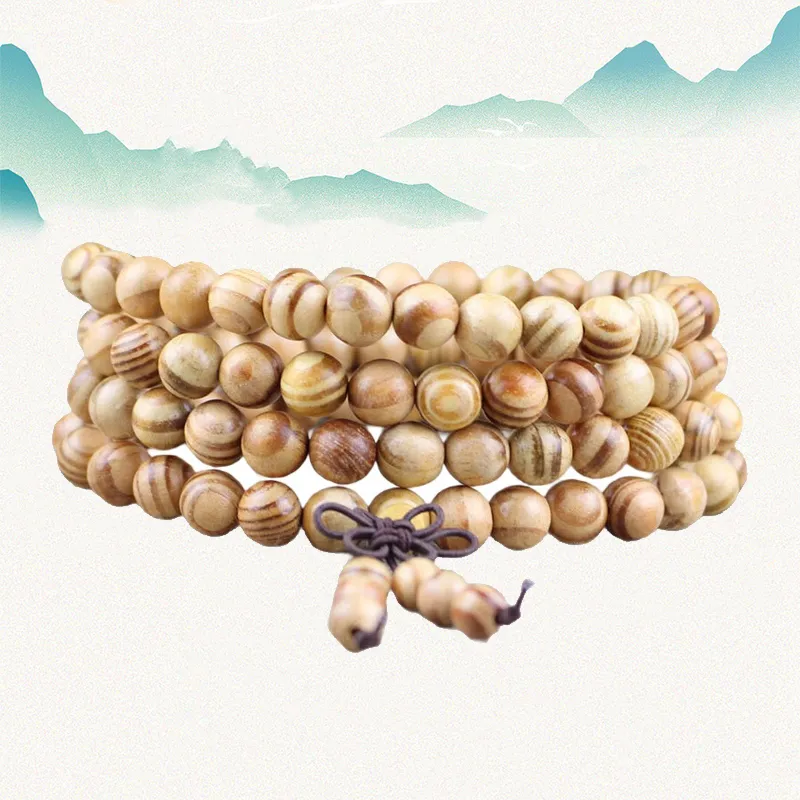 YUSHENGQING Paulownia Wood Bracelets Unisex-6