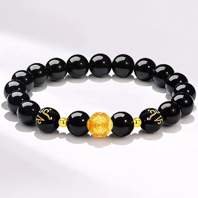 YUSHENGQING Ebony Bracelets Unisex-5