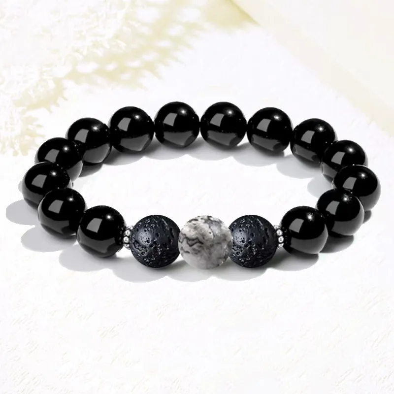 YUSHENGQING Ebony Bracelets Unisex-4