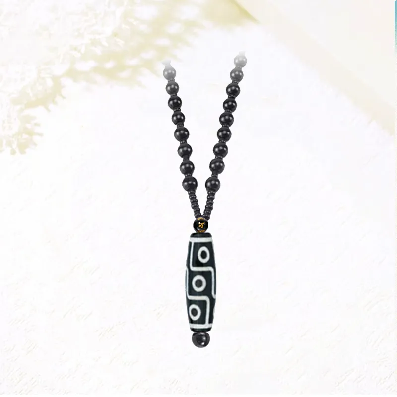 YUSHENGQING Ebony Necklaces Unisex-4