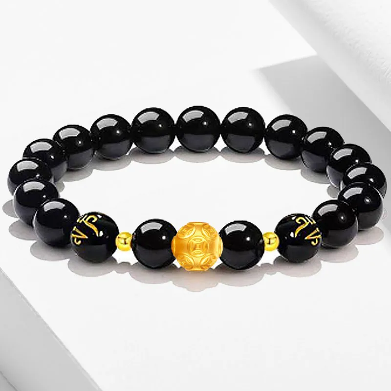 YUSHENGQING Ebony Bracelets Unisex-3